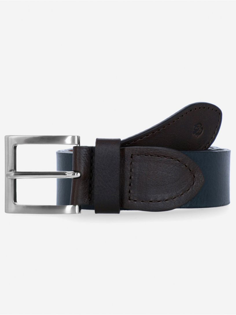 Cinturon Casual Plano de Piel