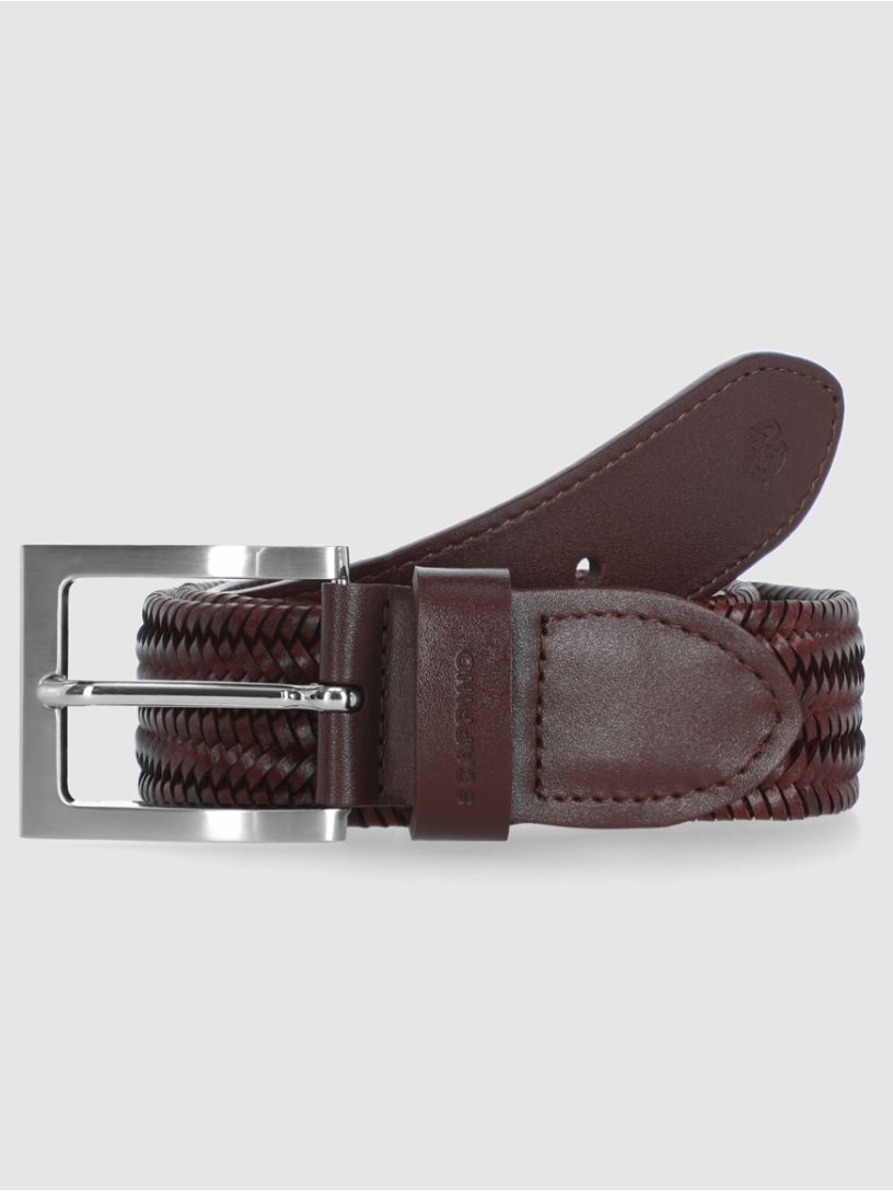 Cinturón Trenza Piel Regenerada