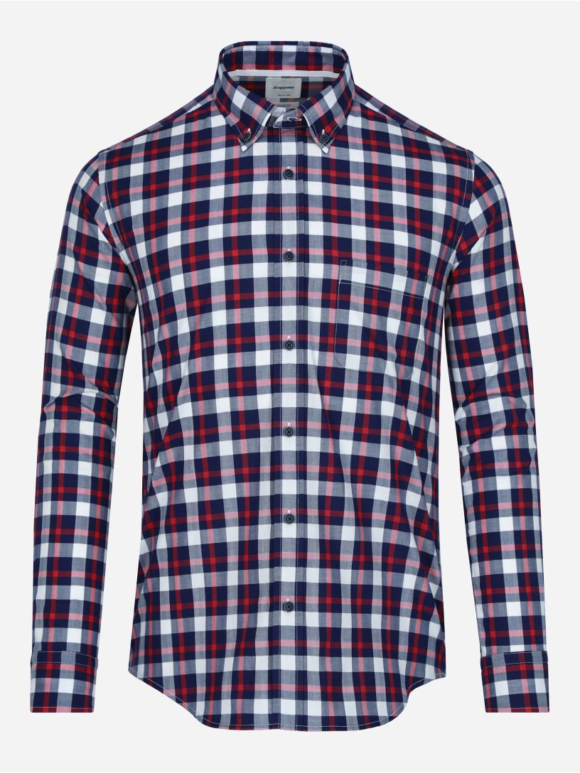Camisa Casual Twill a Cuadros