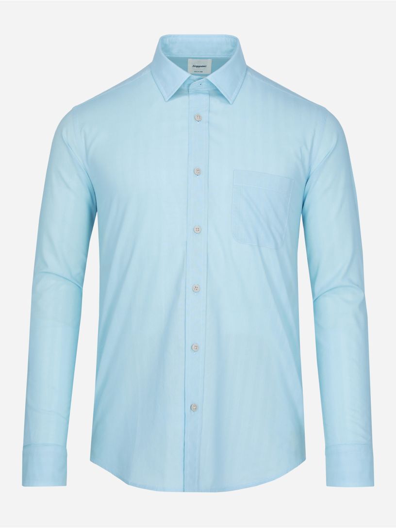 Camisa Casual Mediterráneo Algodón