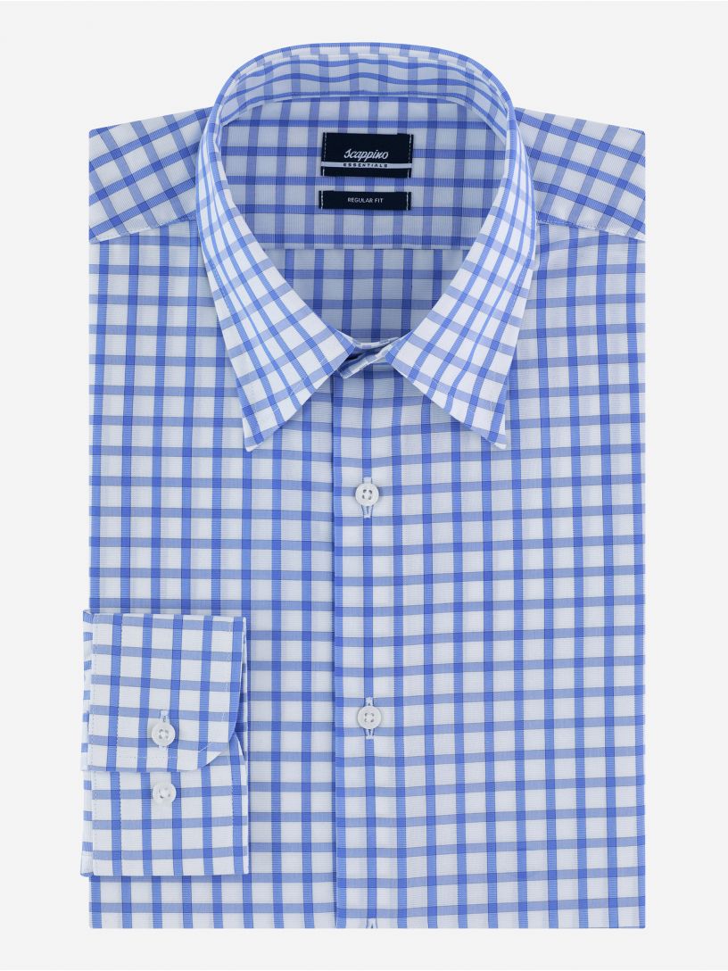 Camisa de Vestir Essentials Easy Care a Cuadros
