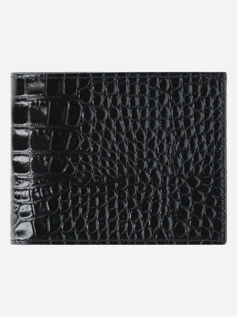 Billetera Croco Hecha en Italia