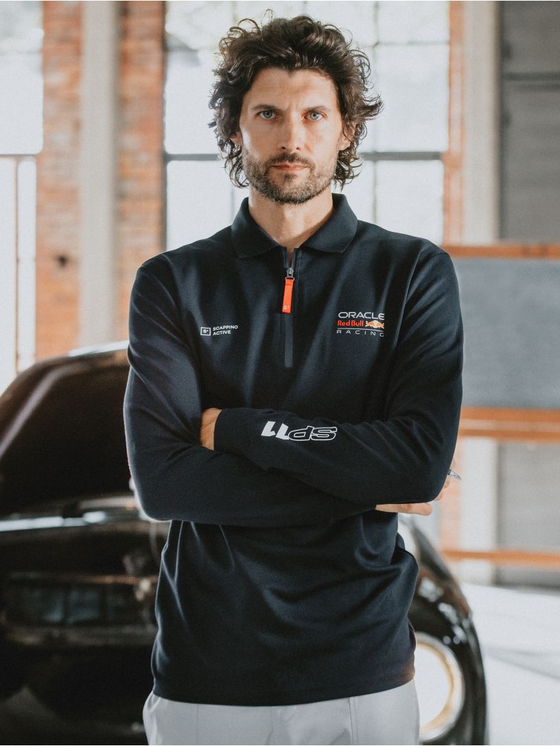 Polo SP11 ORB20 Manga Larga Oracle Red Bull Racing by Scappino