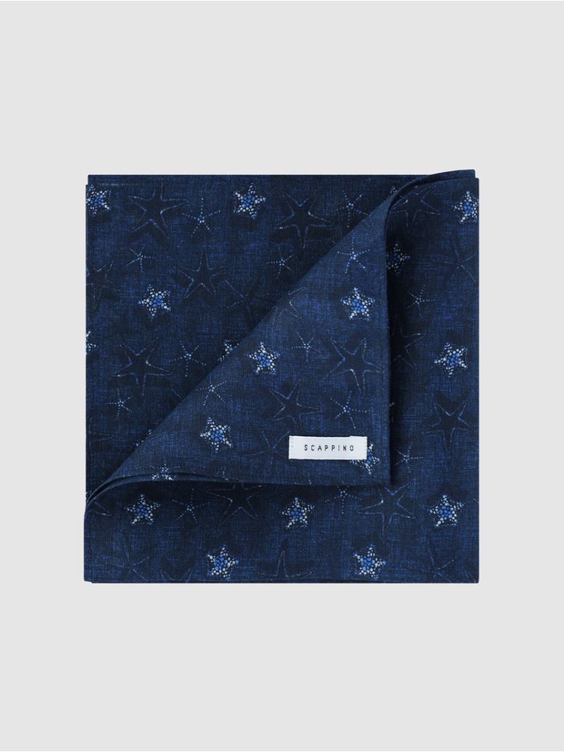 Pañuelo de Lino de Estrellas