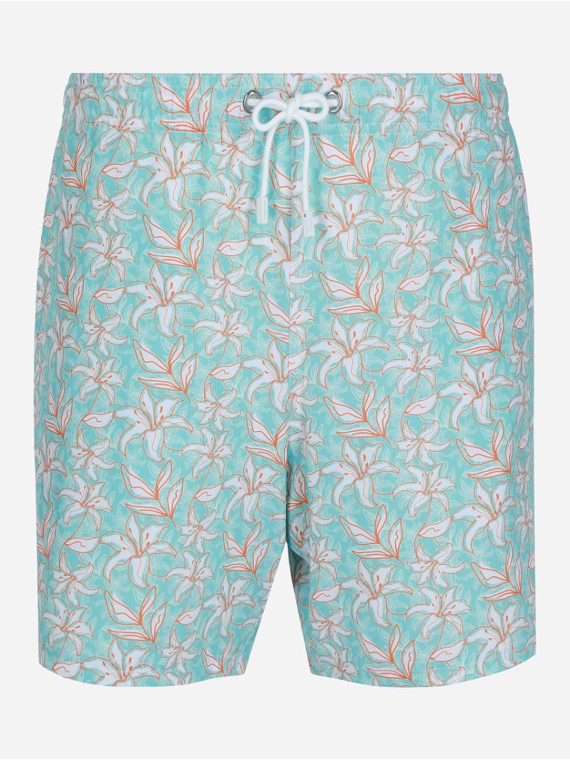 Traje de Bano S  Floral