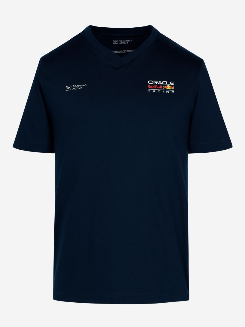 T-Shirt Cuello V Oracle Red Bull Racing by Scappino