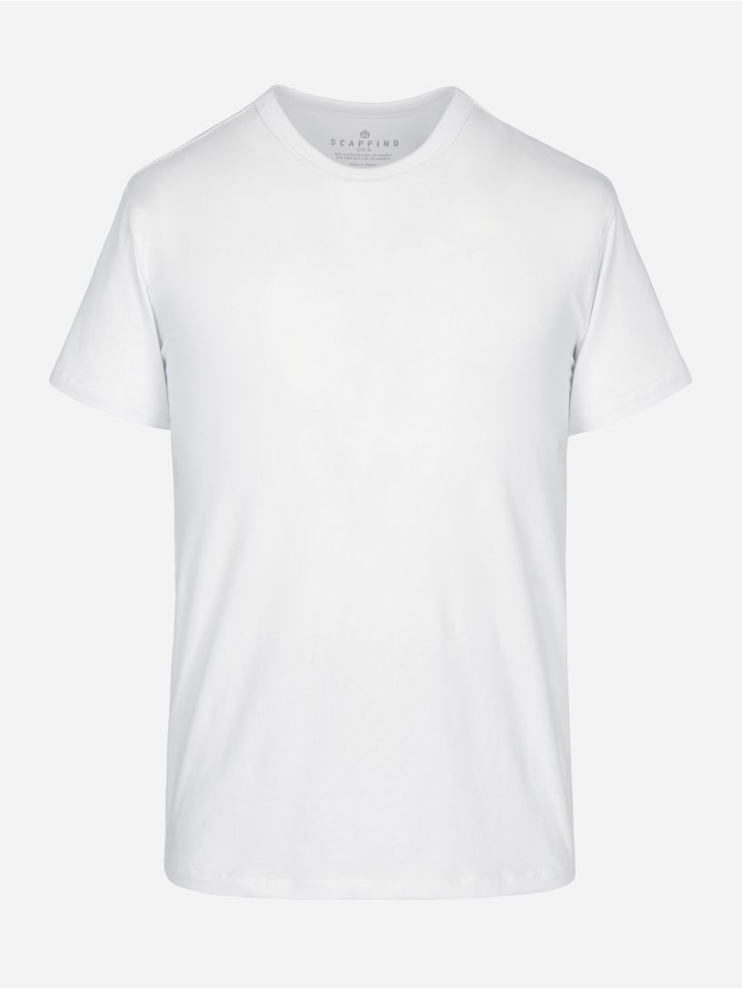 Pima Cotton Round Neck T-Shirt
