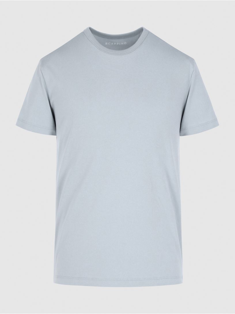 T-Shirt Cuello Redondo de Algodon Pima