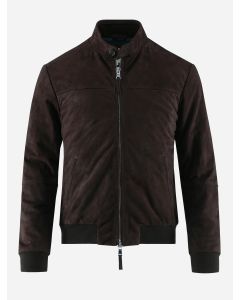 Chamarra Bomber de Gamuza