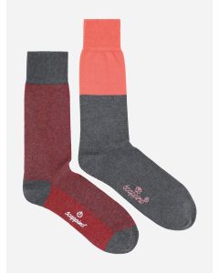 Set de 2 Calcetines Bicolor