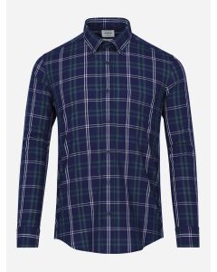 Camisa Casual Oxford Cuadros Slim Fit