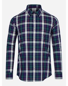 Camisa Casual Regular Fit Oxford a Cuadros
