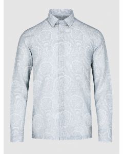 Camisa Casual SCP Editionde Paisleys Lino-Algodon