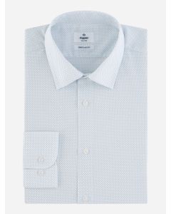 Camisa Business Casual Micro Estampado Regular Fit