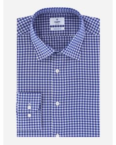 Camisa Business Casual a Cuadros de Twill