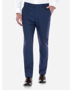 Pantalon de Vestir Slim Fit Lana Azul